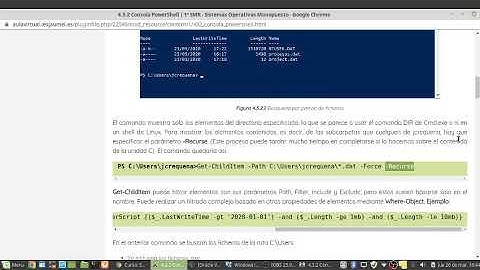 Comandos PowerShell