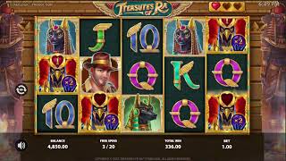 💥 "TREASURES OF RA" - NEW SLOT by STAKELOGIC !! 💥 screenshot 4