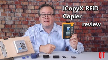 IcopyX RFiD card copier -  unboxing