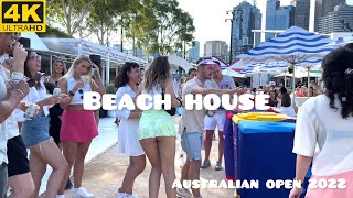 CITY OF MELBOURNE BEACH HOUSE | AUSTRALIAN OPEN 2022 WALK