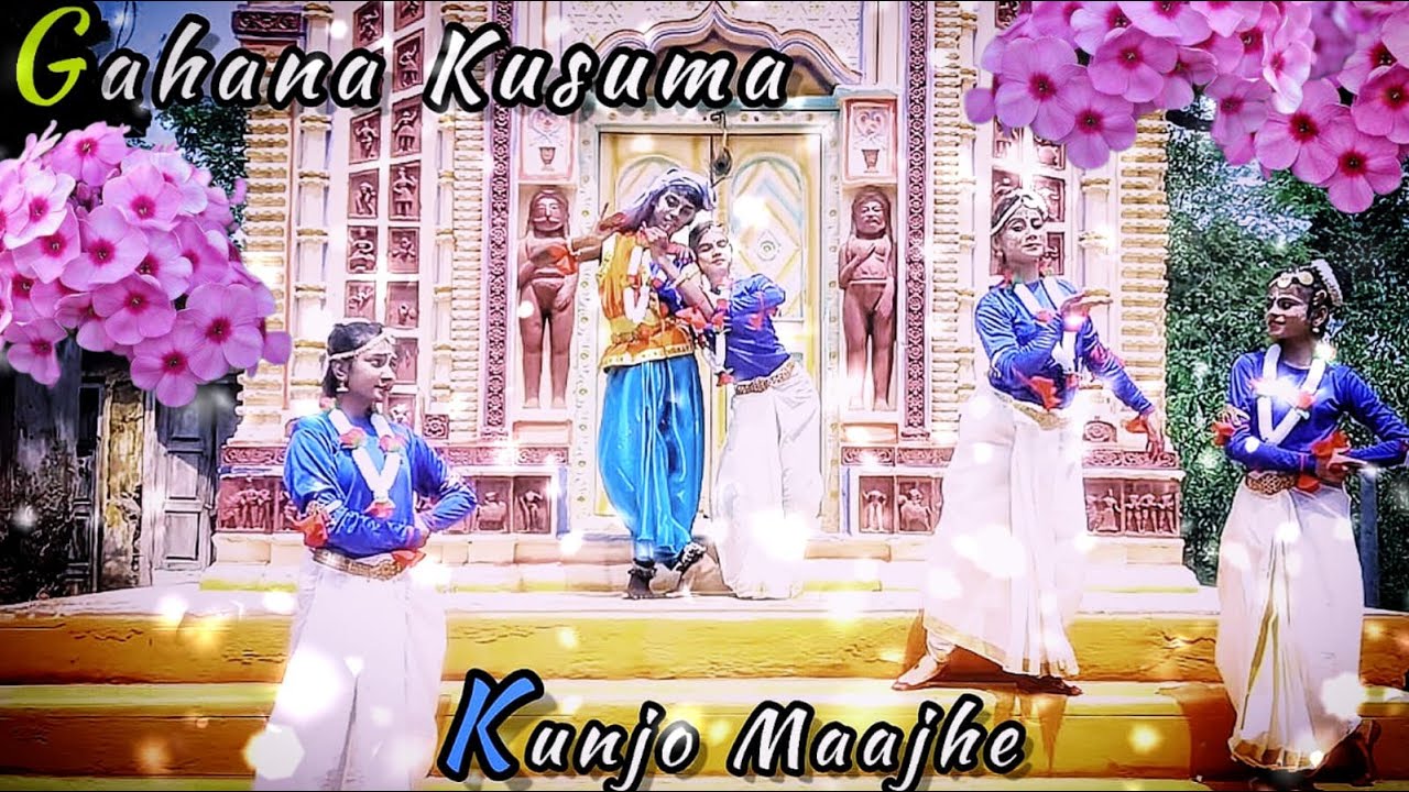 Gahana Kusuma Kunjo Maajhe  Rabindra Sangeet  Dance Cover  Tanaya  Durnibar   viral