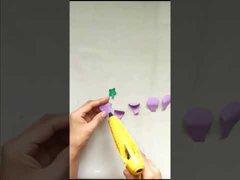 DIY Foam Flowers 1 | #shorts