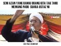 Akhil hayy azan sedap sangat