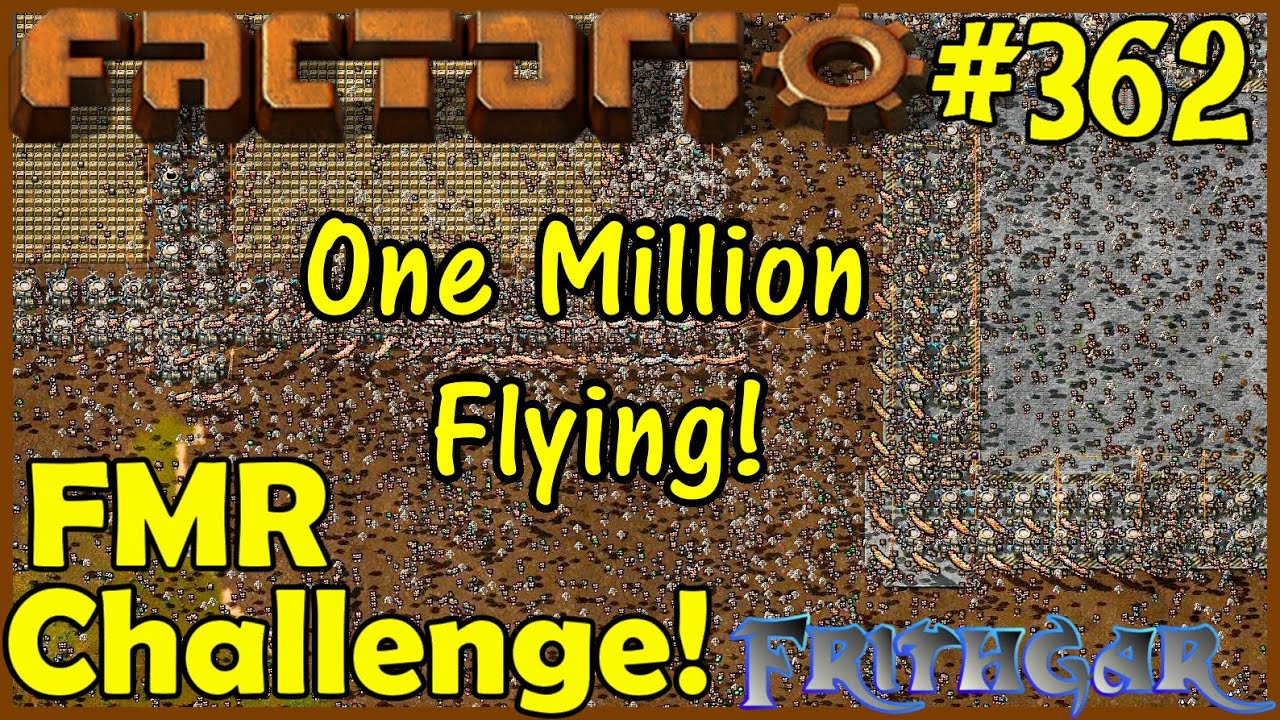 Factorio Million Robot Challenge 
