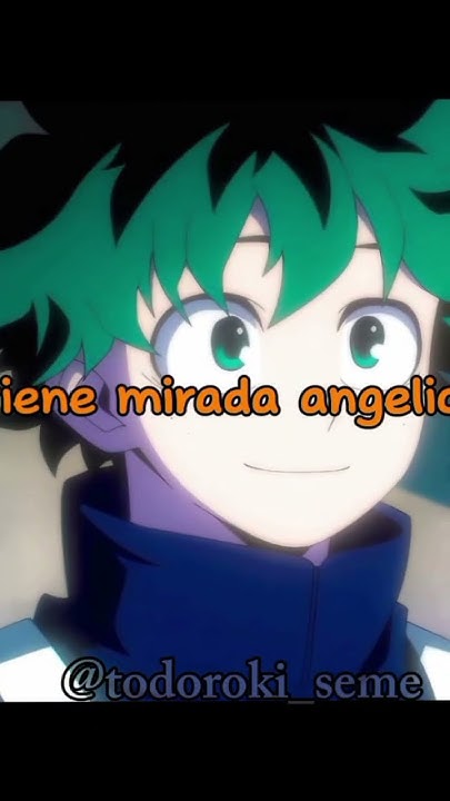 es ardiente como el sol tiene mirada angelical #bakudeku #bakugou #deku