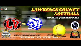 #2 Ligonier Valley vs. #10 Ellwood City Wolverines - WPIAL Softball - 3A Quarterfinals- May 14, 2024