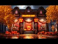 Halloween Shop Ambience 🎃 with Spooky Halloween Music to Get Ready for Your Halloween Night