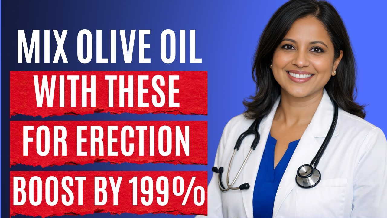 UROLOGIST: Mix Olive Oil With THIS Before Bed for Explosive Testosterone | Men Over 50