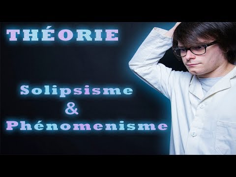 THÉORIE - SOLIPSISME & PHÉNOMÉNISME - Brainless Science