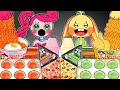 Convenience Store Food VS Bunzo Bunny & Mommy long legs Poppy Playtime MUKBANG COMPLETE EDITION!