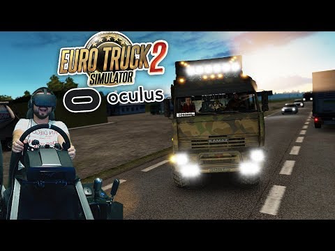 Video: Oculus Rift Plus Euro Truck Simulator 2 On Sama Kuin Seuraava Sukupolvi