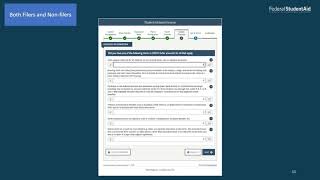 FAFSA Part 3 - Student Financials, Sign & Submit, Confirmation