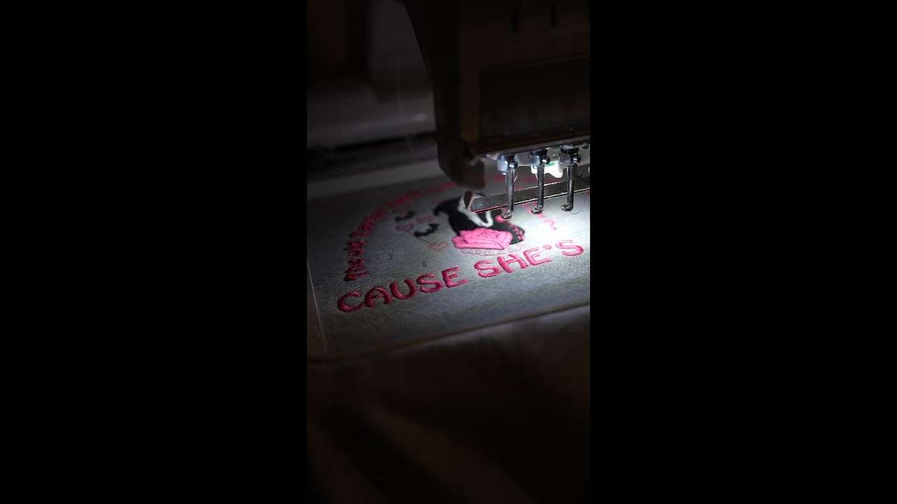 Old Taylor is Dead Embroidery