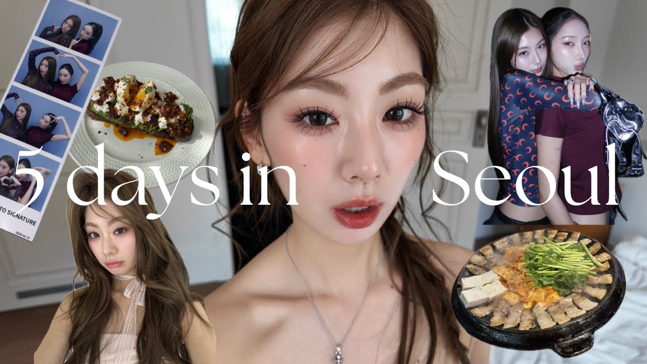 5 дней в Сеуле | одиночное путешествие, корейская еда, мукбанг и друзья