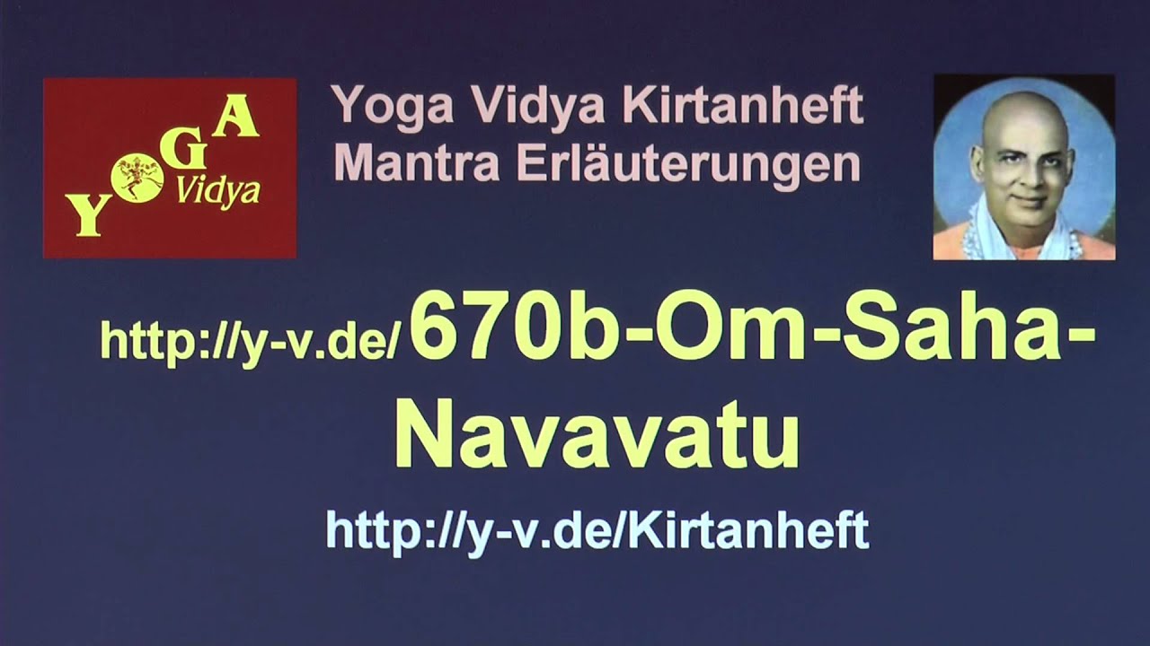 Om Saha Navavatu - Erläuterungen zum Shanti Mantra 670b japanese food