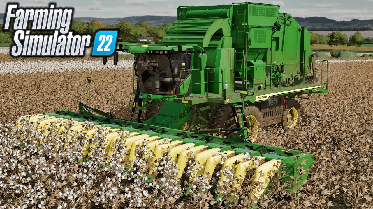 BEST Cotton Harvester in Farming Simulator 22! YouTube