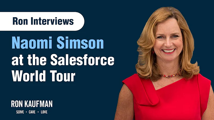 Interview with Naomi Simson at the Salesforce Worl...