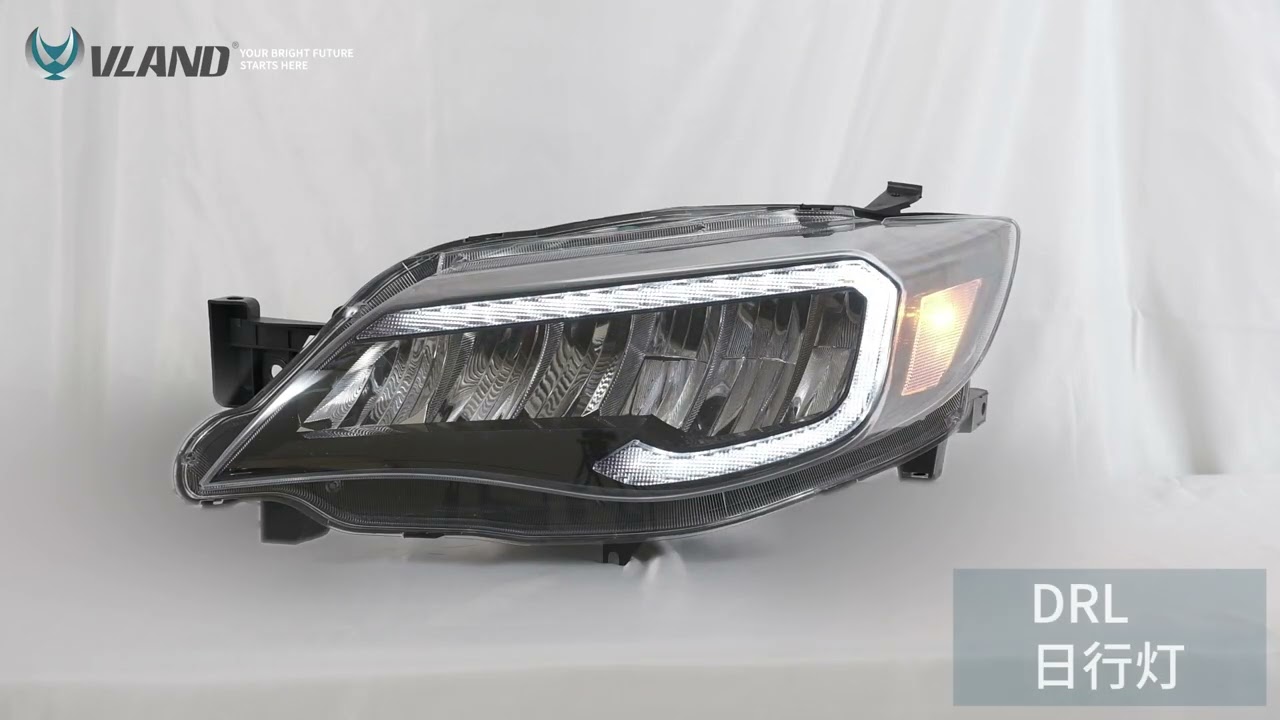 YUANZHENGスバル インプレッサ WRX STI ヘッドライト スバル WRX STI 3 