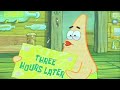 Spongebob Time Cards 3 Hours Later