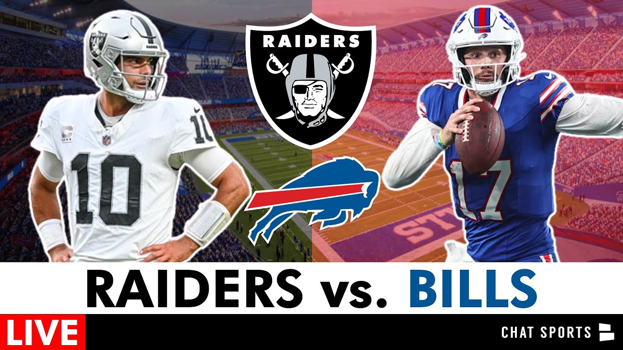 Bills vs. Raiders Live Updates, Highlights: Josh Allen And Buffalo ...