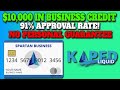Business Credit Card for Startups Get Up to $10,000 NO PERSONAL GUARANTEE BAD CREDIT OK