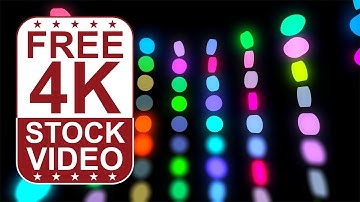 Free Stock Videos – abstract colorful animated cylinders in circle changing colo