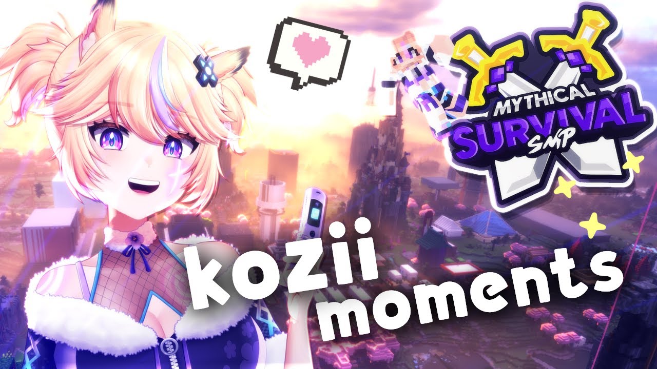 Kozii Moments in the MYTHICAL SMP Season 1! 💕 Clip highlights + Fun!