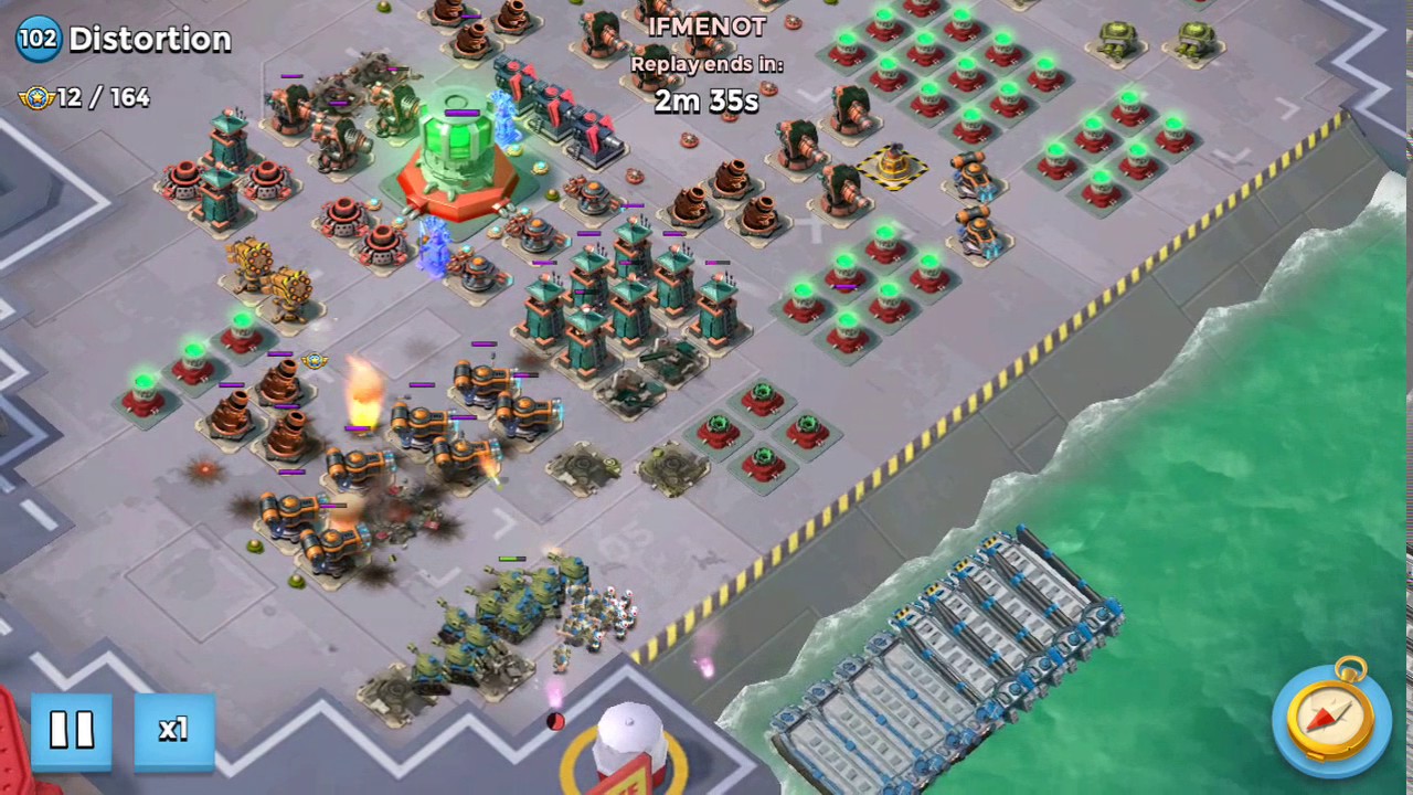 Boom Beach Task Force Tank Grenadier Medic Solo Distortion YouTube