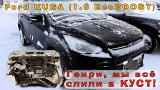 Ford KUGA (1.6 EcoBOOST)  Слился в КУСТ...