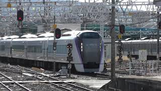 【トプナン】JR東日本E353系長モトS101編成　特急あずさ3号松本5003M　松本駅到着
