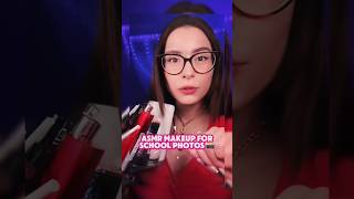 ASMR Doing your makeup for school photos!📸 #asmr  #asmrsounds #makeup #makeuptutorial  #schoolmakeup