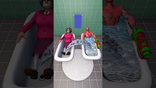 Spiderman and Magic water #cartoon #shorts#animation  #spiderman #3danimation