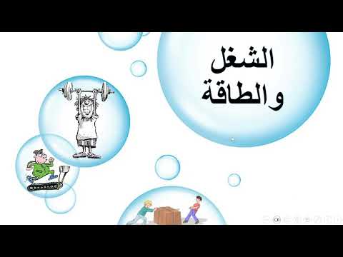 شرح موضوع الشغل والطاقة 