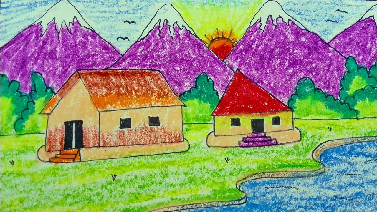 Art For Kids Hub Landscape Art For Kids Beautiful Hillside Village art-for-kids-hub-landscape-art-for-kids-beautiful-hillside-village