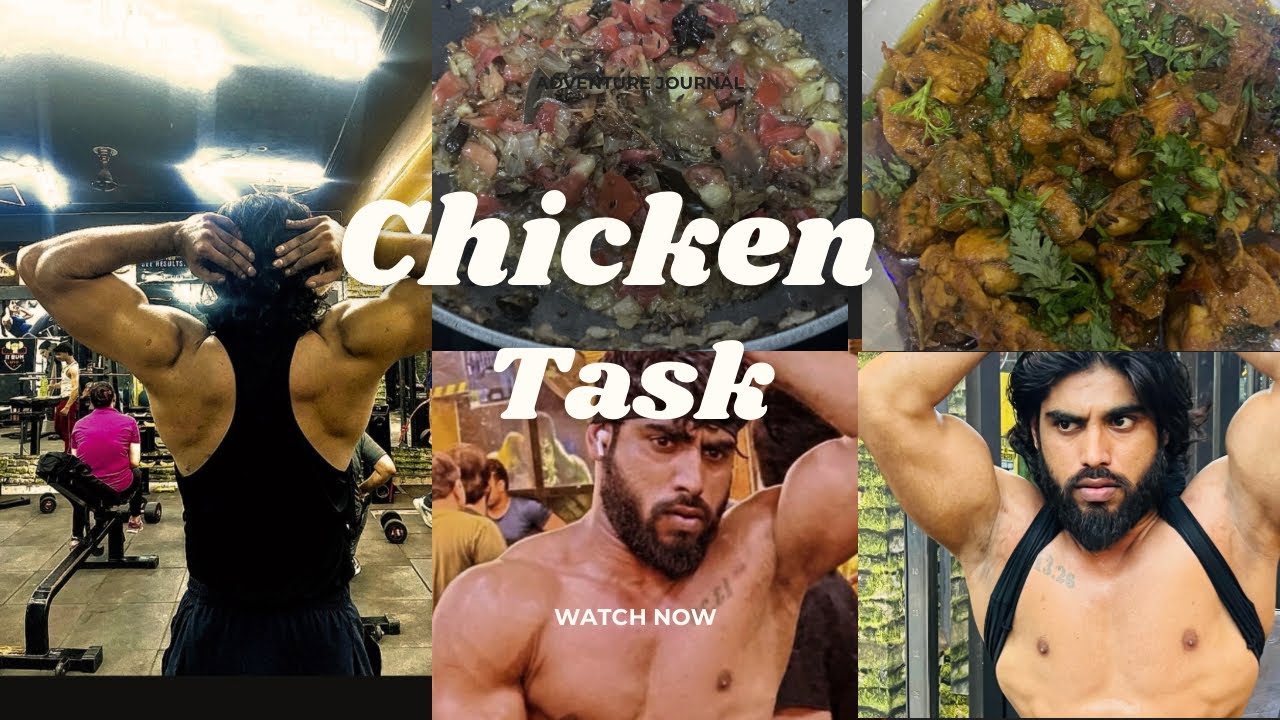 Chicken task garmi me || Desi style me chicken banaya - YouTube