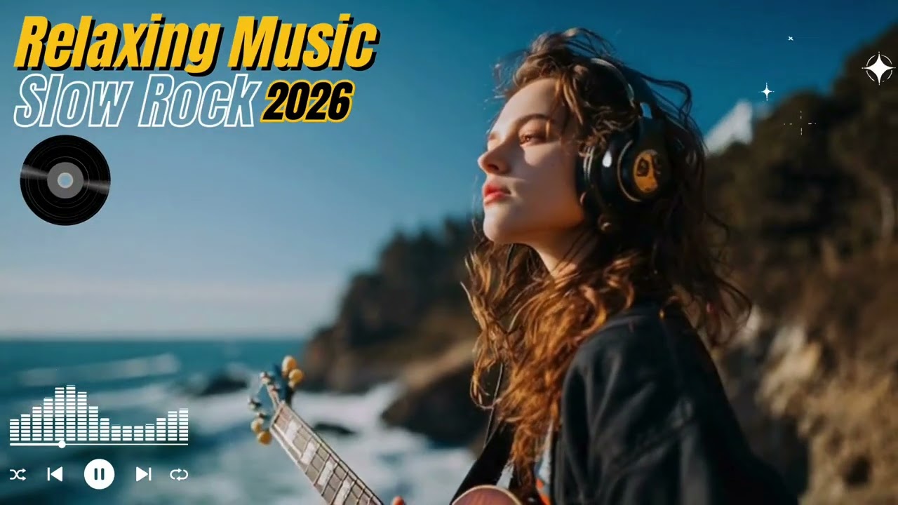 Chill Electric Guitar Vibes ✨ Smooth Relaxing Rock Atmosphere