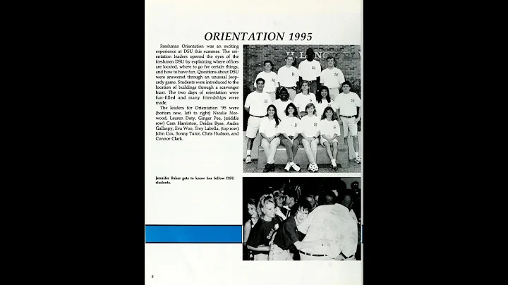 Delta State University, Student Orientation 1995