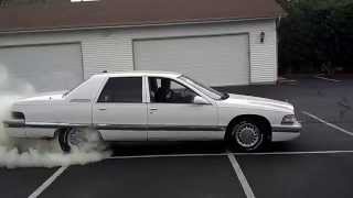 Buick Roadmaster LT1 Burnout.