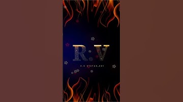 R.V Name status video ll S.K STATUS_001 ll #shorts #ytshorts #newvideo @s.kstatus001