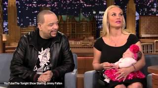 Coco And Baby Chanel Appear On Fallon With Ice T