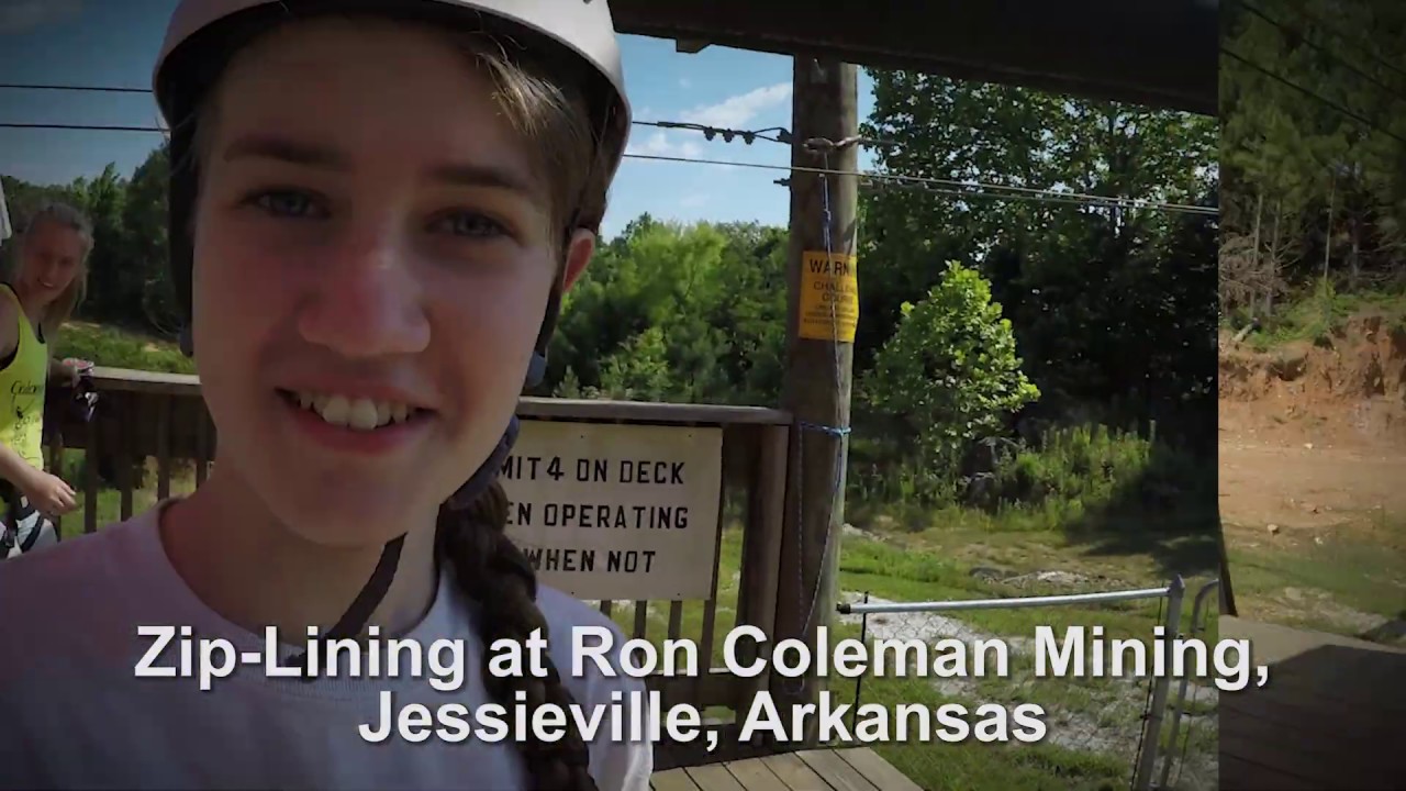 Ron Coleman Mine Arkansas ZipLine and Crystal Digging 7 June 2020 YouTube