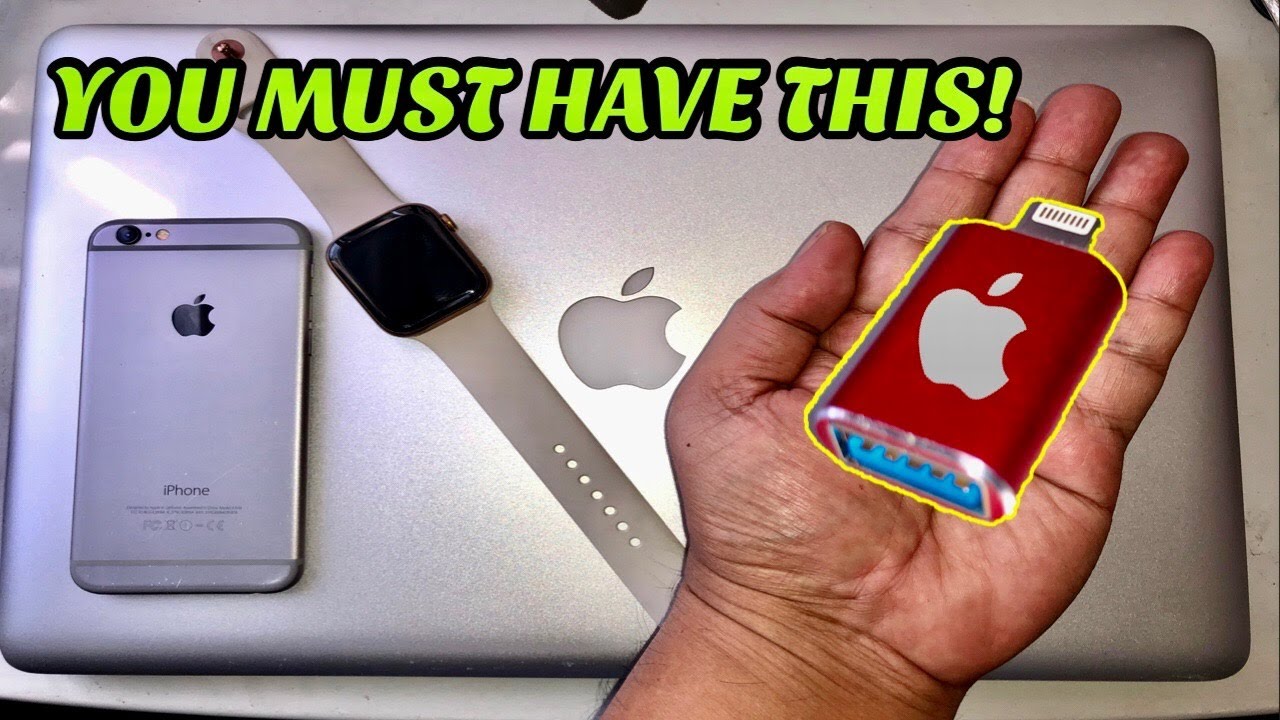 OTG АДАПТЕР LIGHTNING - USB (ДЛЯ ПОЛЬЗОВАТЕЛЕЙ APPLE)