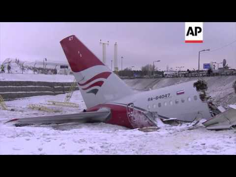 Investigation continues into airliner crash that killed four