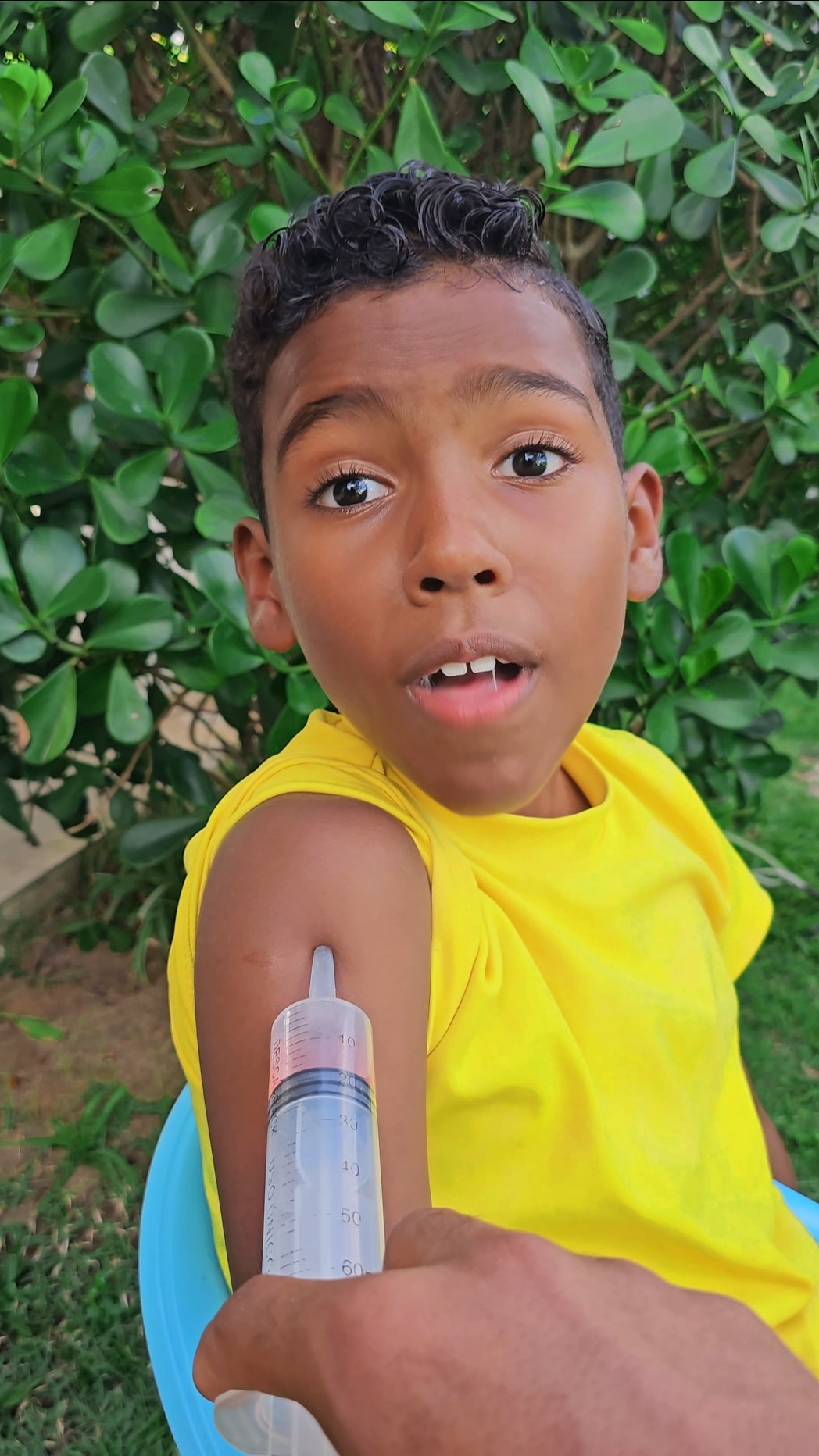 Injeção no braço ??☠️? #funny  #funnyvideo #comedy