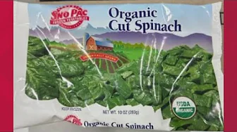 Bags of frozen spinach recalled for listeria concerns