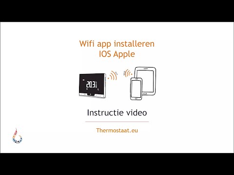 Wifi app installeren (Apple telefoon)