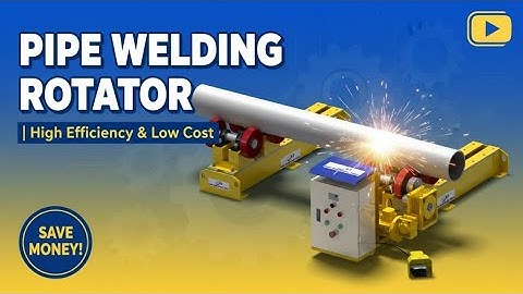 ⚙️ Pipe Welding Rotator | Welding Automation | #Automation #PipeRotator #WeldingRotator #PipeWelding