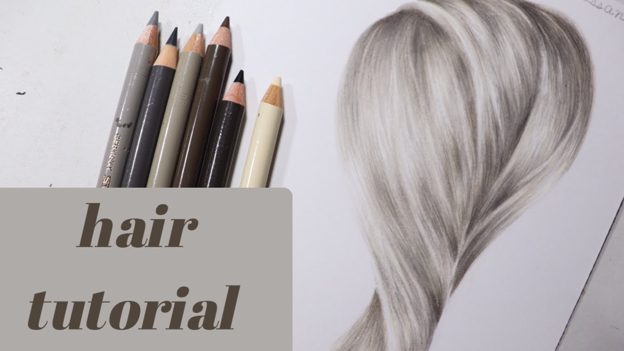 blonde hair drawing color