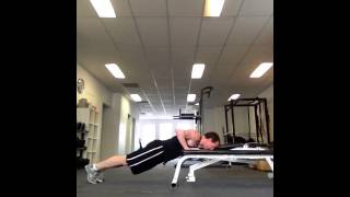 AFL Training - Drop Catch Push Up