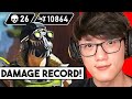 Iitztimmy reacts to the apex legends damage record 10864